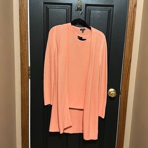 Combo set Peach Duster with matching shell